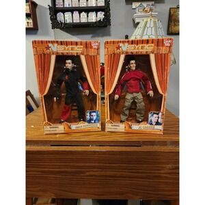 Lot Of 2 Vintage Y2k Nsync Collectible Marionette JC & Chris New In Box‎
